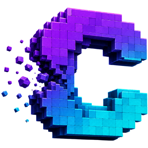 CriticalPixel logo mark, transparent