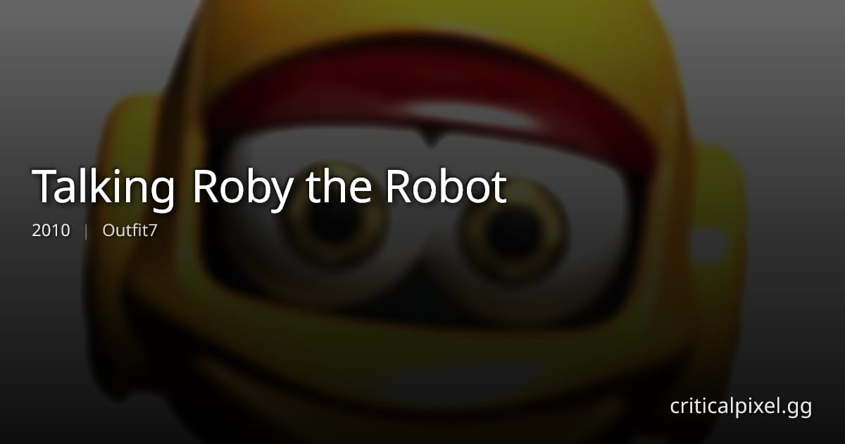 Talking Roby the Robot - Reviews & PC Benchmarks | CriticalPixel ...